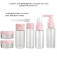 thumbnail image 2 of FAGINEY 2 Colors 7pcs/Set Portable Reusable Empty Makeup Spray Bottle Lotion Cream Container Kit,Makeup Bottle Set, Travel Bottle Kit, 2 of 8
