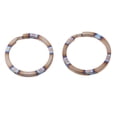thumbnail image 2 of 2PCS Titane Ronde Split S, Porte-Clés Boucle Clip pour Clés 28mm, 2 of 6