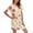 MR2, variant on Nightdress Vintage Soft Cotton Pajama Round Neck Loose Soft Loungewear Nightshirt, Casual Lightweight Sleepwear Night Dress With Curved Hem For Bedroom Sleeping Indoor Lounging