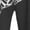 Black, variant on Japanese Sushi Hashi Print Men's Home Trousers, Elastic Drawstring Home Pajamas Clothing Suitable for Adult Men-3X-Large
