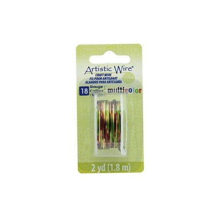UPC: 0035926157224 | Artistic Wire Multicolor 18Ga Brn/Grn/Gold 2yd