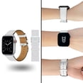 thumbnail image 1 of Correa para apple Watch compatible con Ultra / 45mm / 44mm / 42mm de Piel. Mamá Pulpo  Piel, 1 of 5