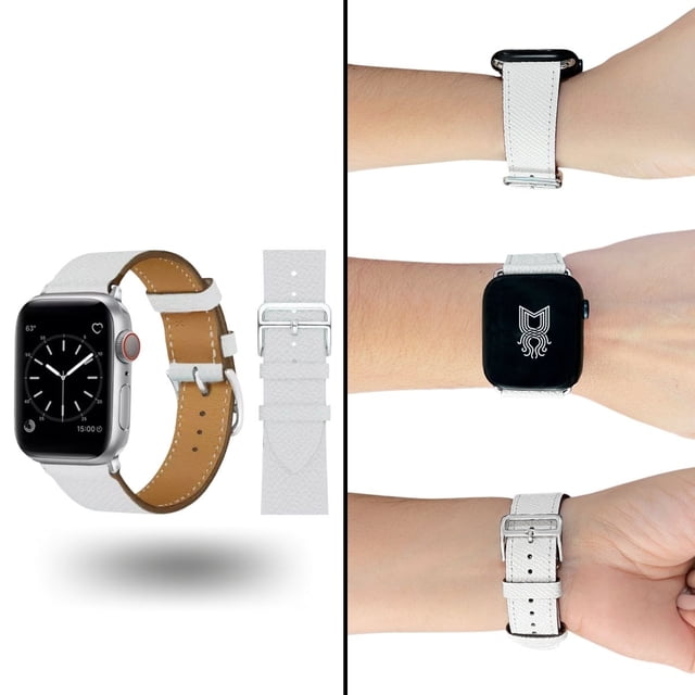 Correa para apple Watch compatible con Ultra / 45mm / 44mm / 42mm de Piel. Mamá Pulpo Piel