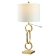 thumbnail image 3 of SAFAVIEH Alaia 32 in. Round Chain Iron Table Lamp, Gold, 3 of 4