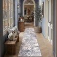 thumbnail image 3 of BERTHMEER 2'x8' Washable Runner Rugs for Hallway Kitchen Entryway Non-slip, Blue, 3 of 6