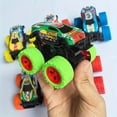 thumbnail image 3 of SUGARMOM 6PCS Inertia Off-Road Monster Truck Toy Set  360 Degree Rotating Action Vehicles  Manual Pullback  Weather-Resistant Plastic  No Battery Needed  Ideal for Kids 3-8 Years  Perfect, 3 of 7