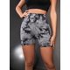 thumbnail image 3 of Pantalones cortos OVESPORT para levantar glúteos, cintura alta, 13 cm, 3 of 4