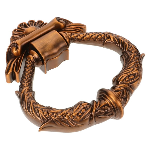 Hemoton Security Door Knocker European Knocker Zinc Alloy Exterior Home Door Knocker