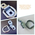thumbnail image 3 of Set of 2 Cars Tow Hook for Automotive Trailer Ring Tow Hook Automobile Tow Hook Rear Bumper Tow Hook Towing Ring, 3 of 6