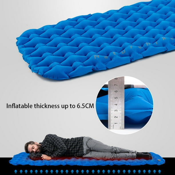 Ultralight Inflating Portable Bed Mat For Hiking Backpacking Folding Mattress Walmart Com Walmart Com