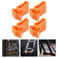thumbnail image 1 of HEALEEP 4 Pcs Coussinets d'Échelle d'Extension PVC Orange Antidérapants pour l'Entretien, 1 of 8