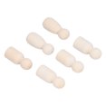 thumbnail image 2 of Wooden Figures, Unfinished Wooden Peg Dolls Decorative Peg Doll People Boys And Girls Painting Natural Wood Shapes Figures For DIY Arts For DIY Crafts, 2 of 8
