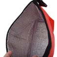 thumbnail image 3 of Fiudx Ofertas flash Artículos en oferta Tote Bolsa con aislamiento portátil Bolsa de almacenamiento de alimentos más fresca Rojo, 3 of 7