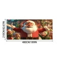 thumbnail image 2 of Large Festive Christmas Background for Holiday Parties and Santa Photography 7x16 Ft Garage Door Banner, 2 of 4