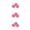 thumbnail image 1 of Flores Artificiales Wosthever 50 Piezas Rosa Oscuro Espuma, 1 of 6