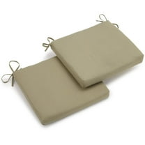 20-inch by 19-inch Twill Chair Cushion (Set of Two)