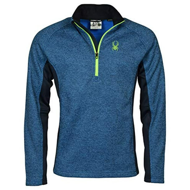 Spyder Spyder Men's HalfZip Outbound Sweater Jacket L Blue