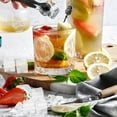 thumbnail image 2 of 100 piezas de bloques de hielo, modelos de cubos reutilizables para bebidas, accesorios de plástico transparente con cuentas dispersas, 2 of 6