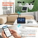 thumbnail image 3 of Estación meteorológica VEVOR 7 en 1, Wi-Fi, con carga automática, solar, TFT, 3 of 9