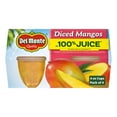 thumbnail image 3 of (6 pack) Del Monte Diced Mango Fruit Cup Snacks in 100% Fruit Juice, 4 oz Cup (Pack of 4), 3 of 8