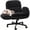 Black, variant on Patbrela Office Chair Teddy Plush Ergonomic Criss Cross Office Chair with Adjustable Armrests, Swivel Vanity Chair Comfy Desk Chairs, Beige