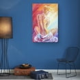 thumbnail image 5 of Startonight Canvas Wall Art Romantic Women In Love Painting, Framed 32" x 48", 5 of 6