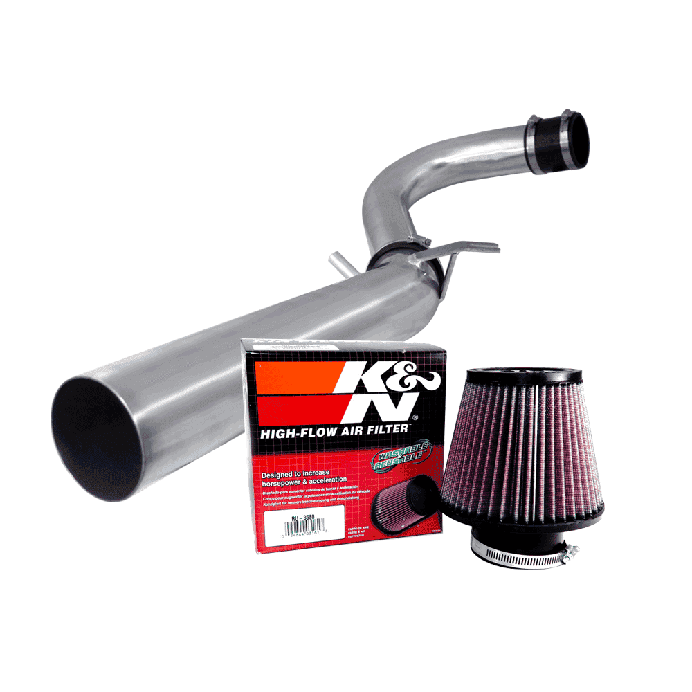 For 1119 Dodge Challenger 3.6L V6 CPT Cold Air Intake (Polish) + K&N