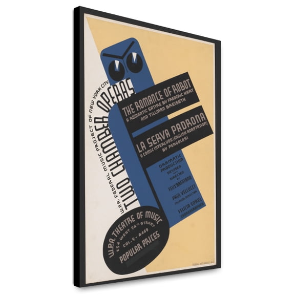 Canvas Print: W.P.A. Federal Music Project Of New York City Presents Two Chamber