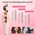 thumbnail image 5 of Automatic Hair Curler, Professional Auto-Rotating Curling Iron with 1 Inch Ceramic Barrel, 4 Adjustable Temperature Settings, Anti-Tangle & Anti-Scald Design for All Hair Types, Pink, 5 of 6