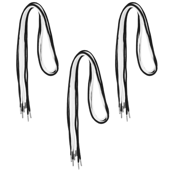 Raindrops 12Pcs Cotton Drawstring Replacement for Sweatpants Shorts Coats Hoodies with Metal Tips Assorted Colors