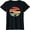 Black, variant on Women Pug Shirt Retro Style Short Sleeve T-Shirt