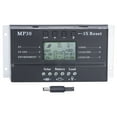 thumbnail image 1 of Solar Charge Controller 30A 12/24V LCD Display Backlight Circuit Protection USB Port MPPT PWM Battery Regulator, 1 of 5