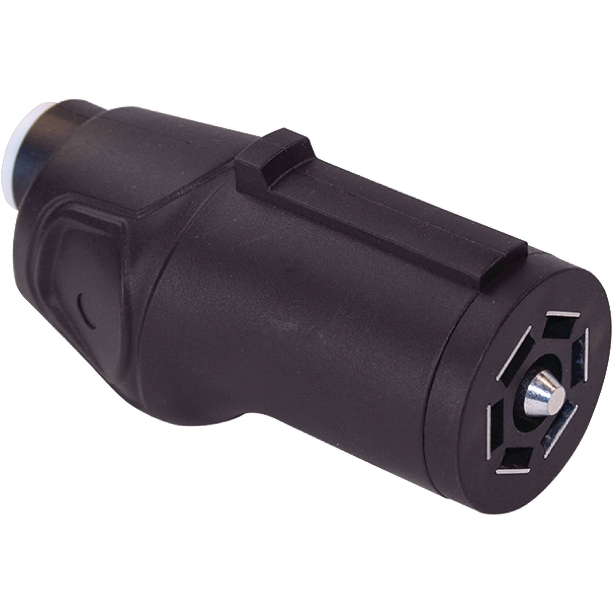 Seachoice 57921 7Way Round RV Style Trailer Connector, Trailer Side