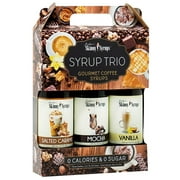 Jordan's Skinny Mixes Syrups | Classic Syrup Trio | Healthy Flavors with 0 Calories, 0 Sugar, 0 Carbs | 375ml/12.7oz Bottles- Pack of 3