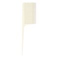 thumbnail image 3 of Soidarity Cepillo para teñir el cabello Cola de rata Cepillo de peluquería de plástico Cepillo portátil para peinar el cabello, Púrpura Cuidado del cabello Blanco, 3 of 6