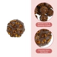thumbnail image 4 of Unique Bargains 100Pack 8mm Rhinestone Clay Beads, Polymer Clay Crystal Bead Bulk for DIY Bracelet (Tea Brown), 4 of 7