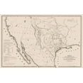 thumbnail image 2 of Emory 24x17 Gold Ornate Wood Framed with Double Matting Museum Art Print Titled - Texas - Adjacent Countries -  Emory 1844, 2 of 4