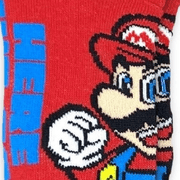 Super Mario, Boys No-Show Socks, 6-Pack, Sizes S-L
