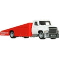 thumbnail image 3 of Hot Wheels Team Transport Truck & Race Car, Gift for Racing Collectors, 3 of 7