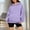 Purple, variant on TAGOLD Womens Sweater Tops,Casual Plus Size Fall Tops Blouse for Womens,Women Fashionable Casual Solided Pocket Long Sleeved Casual Hooded Sweatshirt Top Army Green L