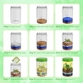 thumbnail image 4 of Caunedy Creativity for Kids Grow Dinosaur Terrarium Kit, DIY Terrarium Kit with Dino Toys, Birthday Gift for Boys Ages 4 5 6 7 8-12 Year Old, 4 of 7