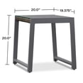 thumbnail image 3 of Real Flame Calvin Outdoor End Tables in Black Aluminum Frame - Set of 2, 3 of 4