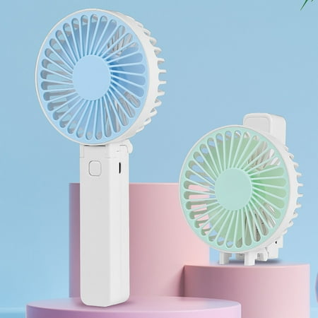 

UDIYO Mini Handheld Fan USB Desk Fan Small Personal Portable Table Fan with USB Rechargeable Battery Operated Cooling Folding Electric Fan for Travel Office Room Household 4Colors Optional