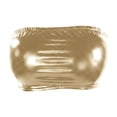 thumbnail image 5 of Shiny Tube Tops Womens Strapless Crop Shirt Metallic Bandeau Bra Ideal Outfit for Nightclub Dance Events Stage Performances Wear, 5 of 5