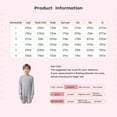 thumbnail image 5 of TTAO Adaptive Clothing For Kids Boys Long Sleeve Anti-strip Romper Crotch Button Bodysuit Jumpsuit With Special Need White 6, 5 of 5