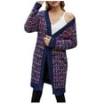 thumbnail image 2 of Lilgiuy Women's Top Cardigan Outwear Coat Long Sleeve Medium And Long-term Coat Winter Fashion 2022, 2 of 5