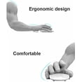 thumbnail image 4 of Reposamuñecas ergonómico, material suave y fresco, ideal para el trabajo desde casa, ordenador, portátil, juegos, oficina, movimiento suave, se desliza con el ratón, alivio del dolor de muñeca XianweiShao 9024719129785, 4 of 5