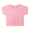 thumbnail image 4 of XXWXYD Toddler Girls 𝖳racksuit Set 2PCS T-Shirt Long Pants Summer Outfit Cotton Sweatshirt Sportswear Casual Playwear Breathable Kids, 4 of 9