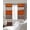 Pumpkin Orange Brown, variant on Farmhouse Burnt Orange Brown Blackout Curtains for Bedroom/Living Room, Thermal Insulated Kitchen Curtains, Country Vintage Wooden Grommet Darkening Window Treatment Drapes 52"x72"x2