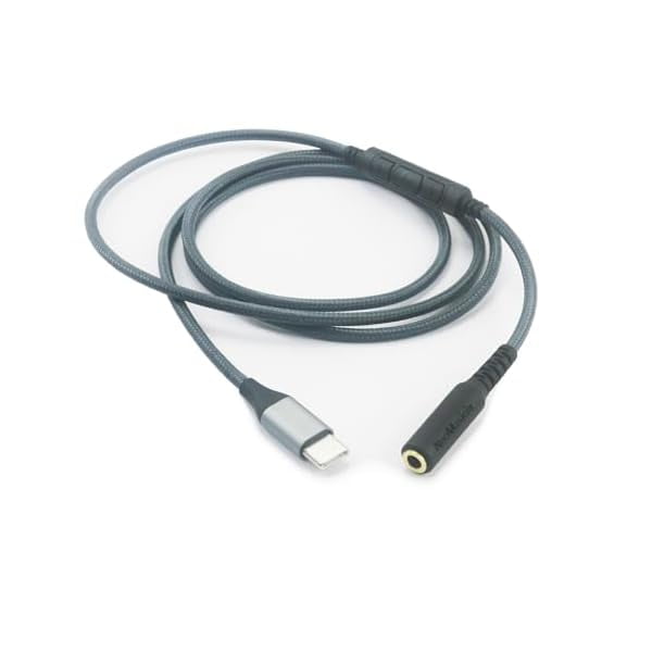 wonima11 NewFantasia USB C to 3.5mm Female Headphone Audio Adapter Cable Male to Female Cable Remote Volume Mic Compatible with iPhone 16/17/15 Compatible with Samsung Galaxy for Oneplus Android Phone